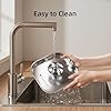 SARPAWS Cat Water Fountain Stainless Steel：74oz/2.2L Water Fountains for Cats Indoor, Cat Fountains for Drinking, Ultra-Quiet, Water Level Window, Pet Water Fountain - 2 Filters + 2 Sponges #4