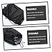 TOYANDONA Boat Garbage Bag Portable Trash Can Black Capacity Waste Pouch for Boat Storage Lightweight Mesh Design for Easy Hanging for Accommodates Tissues Bottles and More