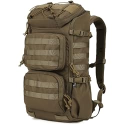 Mardingtop Tactical Backpacks Molle Hiking daypacks for Motorcycle Camping Hiking Military Traveling,25L Backpack