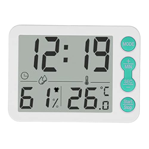 Indoor Digital TEM Humidity Meter, Multifunctional Electronic m Hygrometer with
