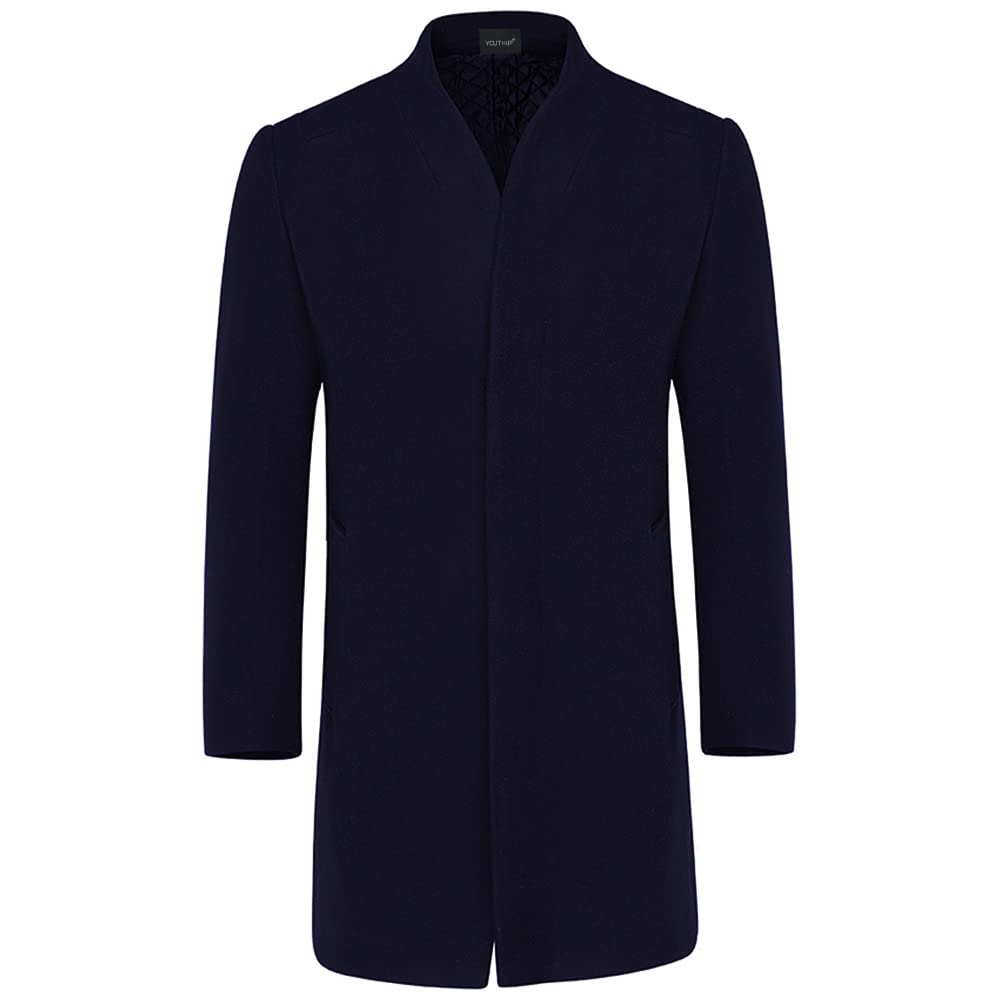 YOUTHUP Cappotto da Uomo Invernale in Lana