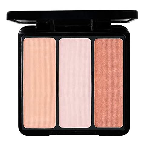EVE PEARL Blush Trio Blush Palette Everyday Natural Looking Long Lasting Makeup Vitamin E Skincare- Sweet Cheeks Cover