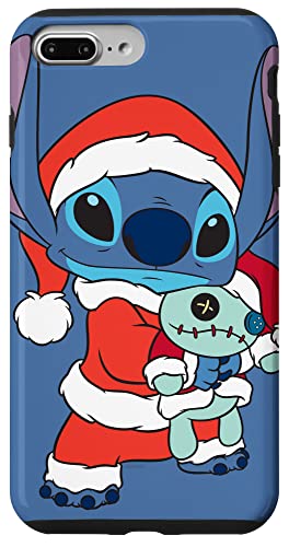 Coque iPhone 8 Plus/7 Plus Stitch de Noël pour illuminer vos fêtes de fin d'année