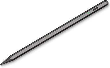 Stylus Pen for iPad 2018-2025 15 Mins Fast Charging Pencil 1 Generation with Tilt Sensitivity Palm Rejection - Work for iPad Air 3 4 5 M2 M3- Pro 11" 12.9" M4 - Mini 5 6 - iPad 6 7 8 9 10 11 Black