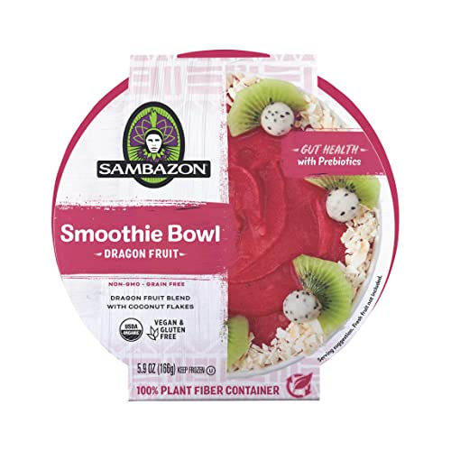 Sambazon Dragon Fruit Smoothie Bowl, 5.9 Ounce