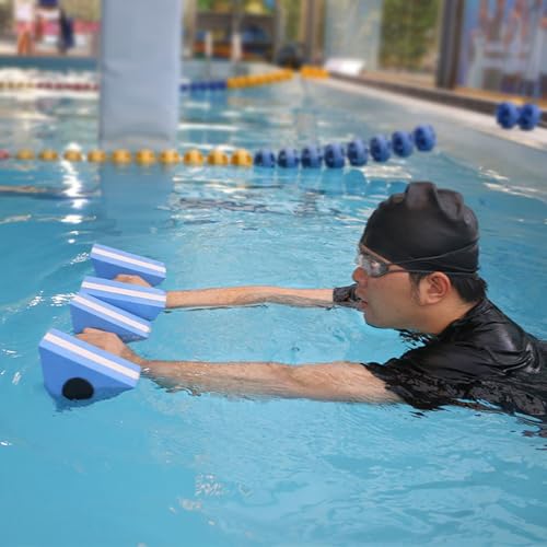 Equipo de ejercicio de piscina ligero con espuma triangular de alta flotabilidad 4