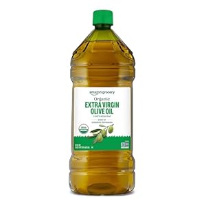 Amazon Grocery, Organic Extra Virgin Olive Oil, 51 Fl Oz