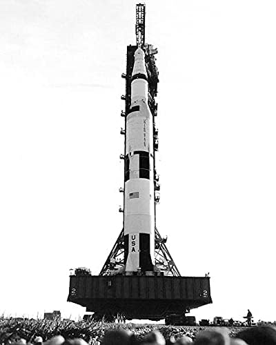 NASA Apollo 9 Saturn V Rocket Rollout 11x14 Photograph Photo Print