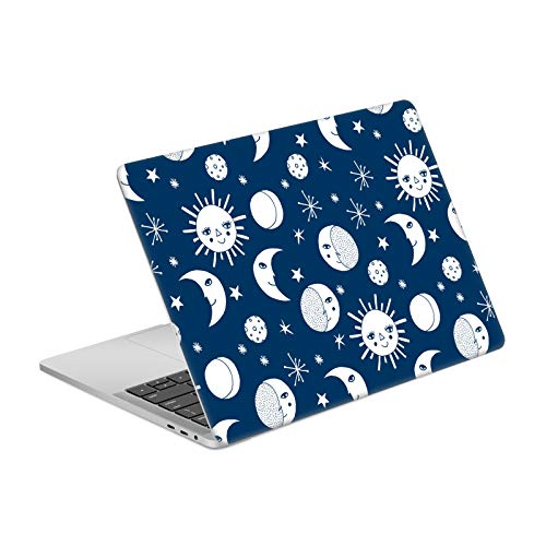Autocollant Peau MacBook Pro 13 A2338 Motif Soleil Lune pour Bureau et Nomades