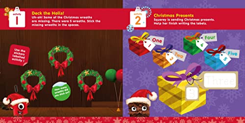 Numberblocks Christmas Sticker Fun
