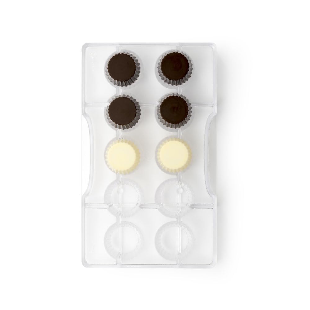 DECORA 0050100 CUPCAKE CASE POLYCARBONATE MOLD Ø 25X16 H MM 200X120X22 MM