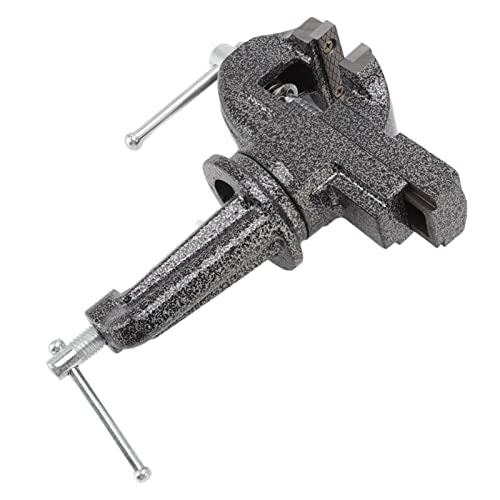 Aoveew Tornillo de banco con abrazadera Tornillo de mesa pequeño universal para necesidades de trabajo versátiles