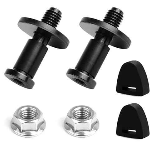 UNIGT 38427 11570162 Tailgate Striker Bolt with 45679 16633065 Tailgate Latch Rubber Bumper Stop Compatible with GMC Chevy Silverado 1500 2500 3500 Sierra 1999-2019, Tailgate Latch Part Replace (2PCS)