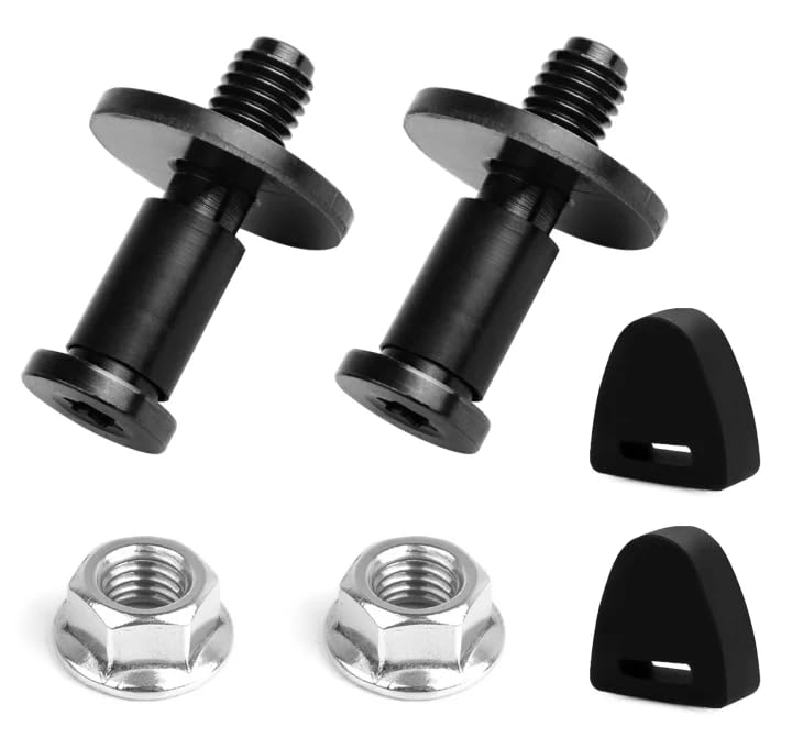 38427 11570162 Tailgate Striker Bolt with Tailgate Rubber Bumpers 2PCS