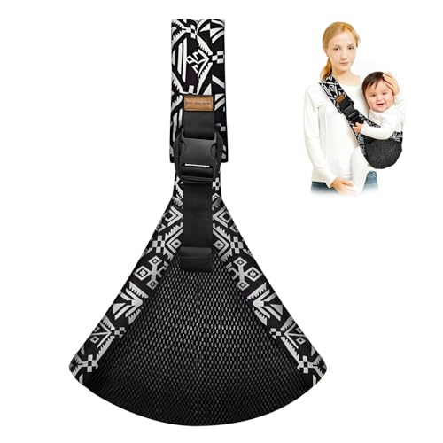 Baby Sling Carrier with Hip Seat Breathable & Adjustable