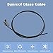 JDMON Sunroof Track Guide Rails Repair Kit Compatible with Ford F150 F250 F350 F450 2015-2020 Lincoln Navigator 2018-2020 Replace FL3Z16502C22 FL3Z-1651071-A FL3Z-1651071-B AP363380