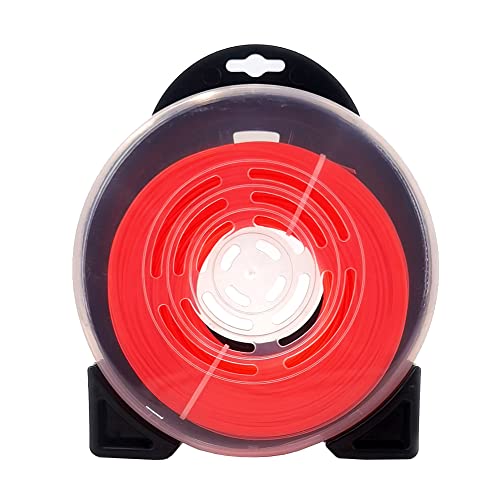 OTDSPARES Trimmer Line Donut, 0,5 kg, 0,065 x 167 m, kommerzielle runde Form, Nylon, Unkrautfresser, Orange Cover