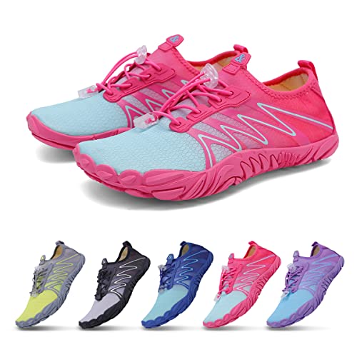 Image of ziitop Water Shoes for Men Women Beach Barefoot Swim Rock Climbing Pool Shoes Socks, Anti-Slip Breathable Quick Dry Lightweight Slip-on, Outdoor Sport Hiking Walking Boating Fishing Diving Surfing