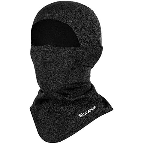 CYCLESPEED Sturmhaube Skimaske Herren Damen Winddichte Atmungsaktiv Warme Gesichtsmaske Sturmmaske Balaclava Winter Maske, Fahrrad Motorrad Thermo Fleece Gesichtshaube Cover