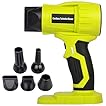 Air Blower Brushless for Ryobi 18V Battery，Cordless Duster with Infinitely Adjustable Speed，96000 RPM,for Jobsite Camping & Pool Toy(Battery not Included)