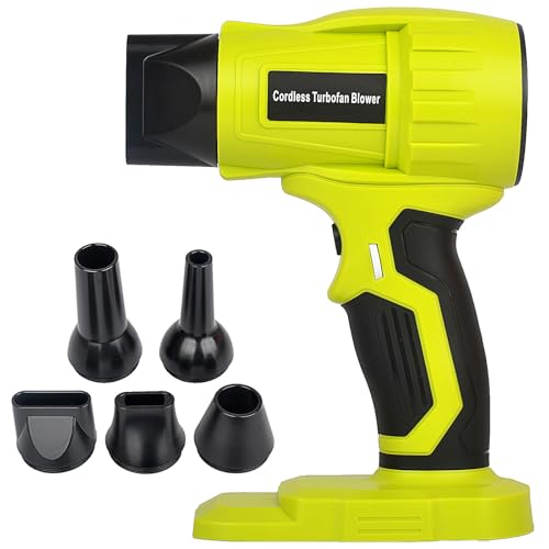 Air Blower Brushless for Ryobi 18V BatteryCordless Duster with Infinitely Adjustable Speed96000 RPM for Jobsite Camping & Pool Toy(Battery not included)