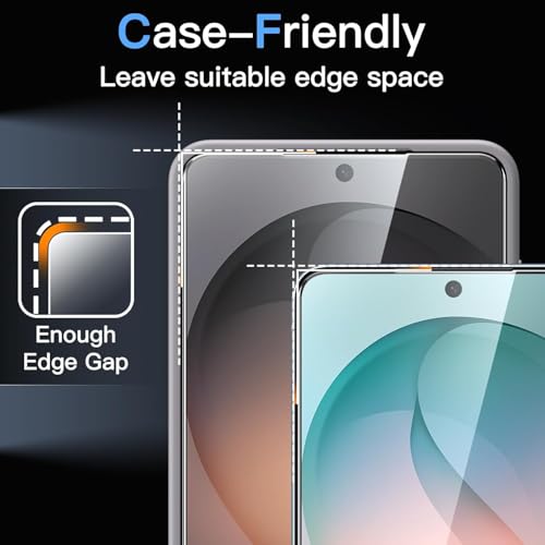 Image of STP FEEL Premium Screen Protector For Samsung Galaxy S26 Ultra 5G (6.9 inch) Tempered Glass Screen Protector with Camera Lens Protector, 9H Hadness, Diamond-Grade Shatterproof, HD Clear, Anti-Scratch