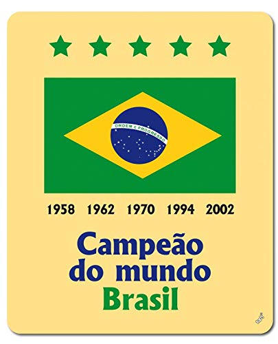 1art1 Football Brézil Champion du Monde Brasil Campeão Do Mundo