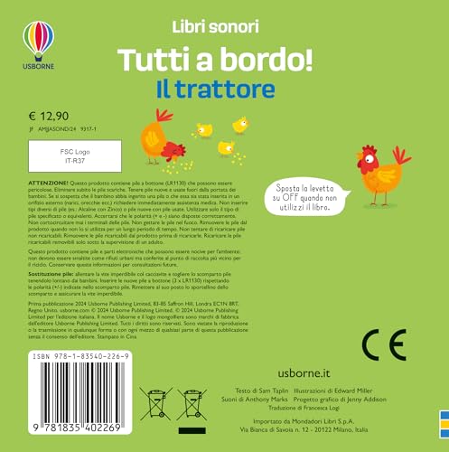 Libri Sonori Tutti A Bordo! - Il Trattore - 2