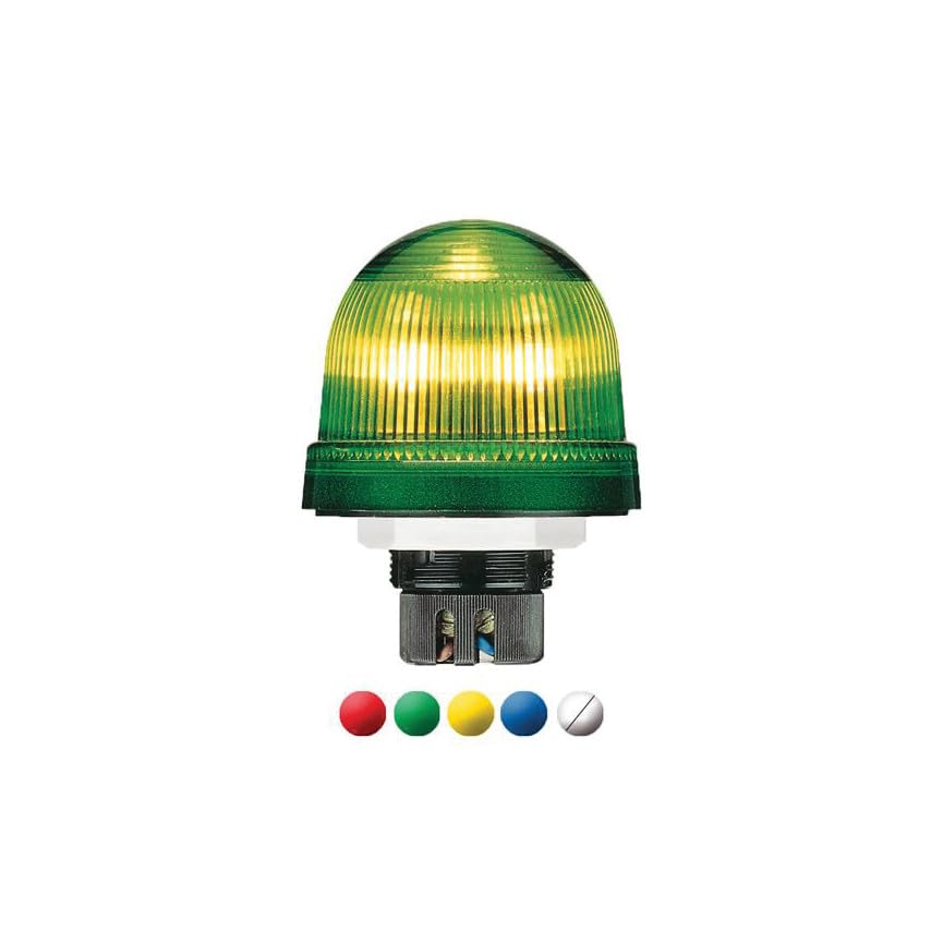 Abb-entrelec k70 - Baliza señalización iluminación permanente 12-240vca/corriente continua azul