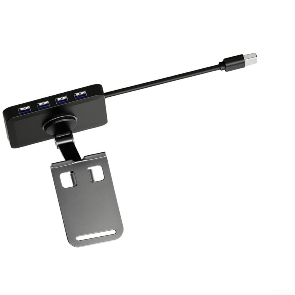 Hub USB 3.0 4 Puertos con para soporte Teléfono Giratorio Hub