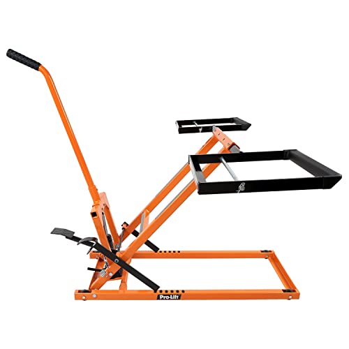 Pro-Lift Lawn Mower Lift Jack - 350 Lbs Capacity for Tractors and Zero Turn Lawn Mowers