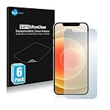 [Calidad-Precio] Con este protector de pantalla tendrás una excelente protección, compatible con Apple iPhone 12 / 12 Pro a un precio imbatible (6 Unidades)