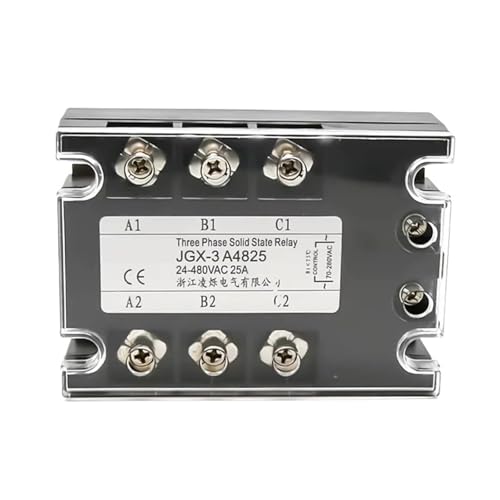 Relais statique triphasé SSR haute isolation thermique pour machines industrielles