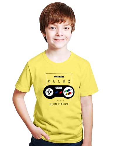 Image of XENOVAURBAN Kids Tshirts Combo of 3 Unisex Printed Round Neck Boys and Girls T-Shirts - P