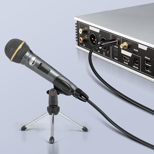 PNGKNYOCN 1/4 TS to XLR Cable,2M 1/4 Inch (6.35mm) Mono Male to XLR 3 Pin Male Unbalanced Microphone Cable (1/4 inch TS, 2M) - Image 4