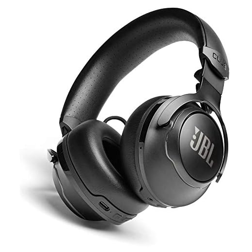 JBL CLUB 700 - On-ear hörlurar, trådbundna och trådlösa med Bluetooth-funktioner med mikrofon, i svart