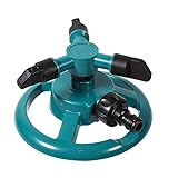 Manguera de tubo de boquilla 3: El sistema de irrigación tiene un diseño inteligente de 3 tubos de manguera de boquilla que le permiten regar en 360 grados, de fácil uso.