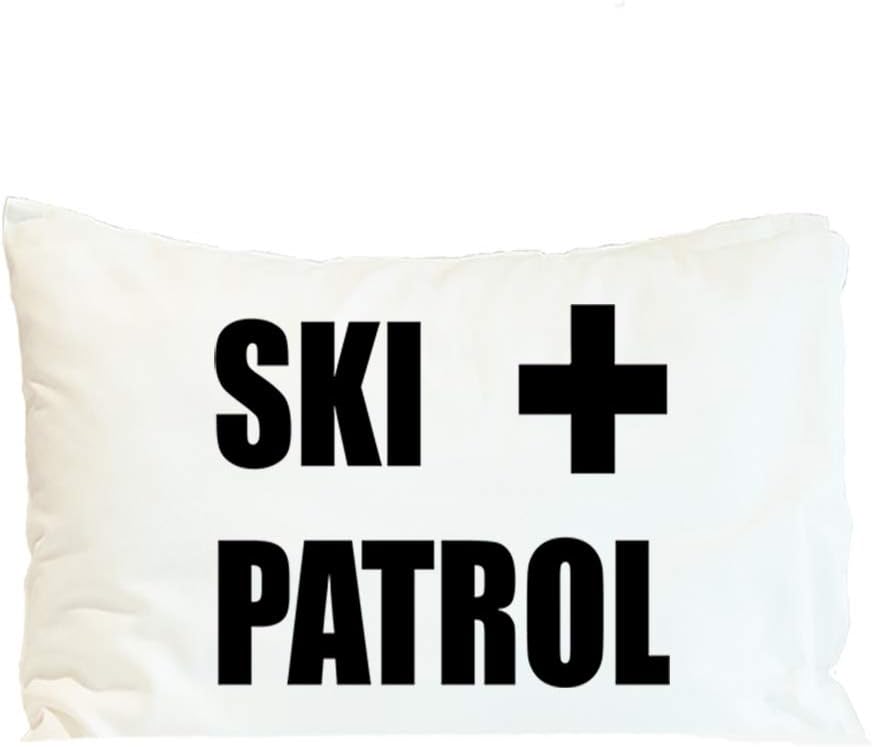 Style In Print Custom Pillow Case Ski Patrol Nature Nature Polyester Home Decor Bed Pillow Covers Personalized Text Here 30x20 Inches