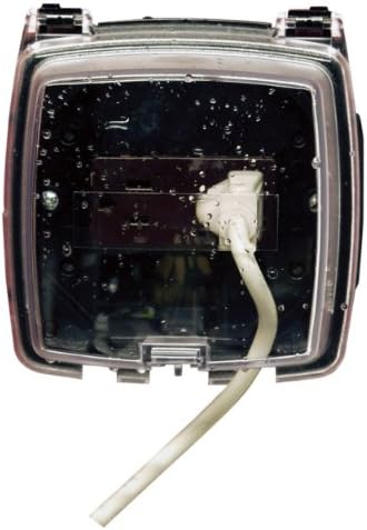 Intermatic WP1030C 2/1 Gang 3-1/8-Inch Clear Outdoor Box, Color