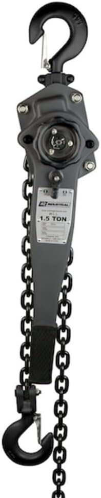 OZ Lifting Products Industrial Series Lever Hoist, 1-1/2-Ton Capacity, 10ft. Lift, Model# OZIND150-10LH