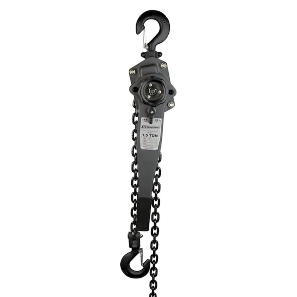 Lever Hoist by OZ Lifting Products – Metal, Grey, Model OZIND150-5LH