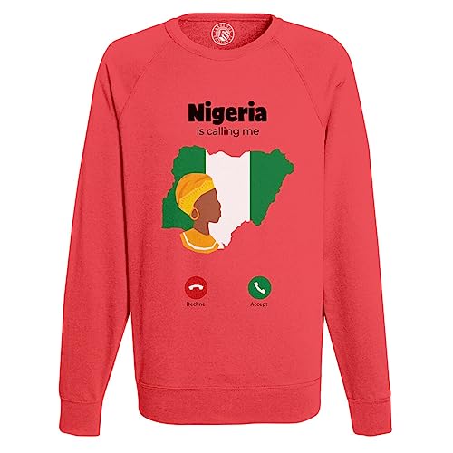 Sweat Shirt Homme Nigeria Vetement Mode Voyage Flag Culture Imprimé