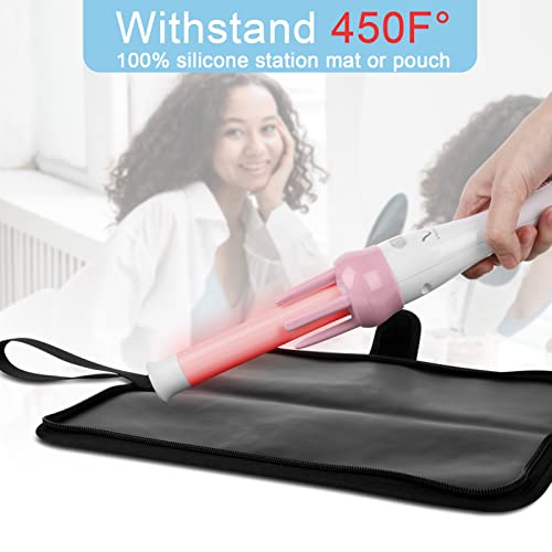 Estuche Resistente al Calor para Plancha de Pelo Negro miniatura 4