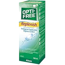Opti-Free Replenish Multi-Purpose Disinfecting Solution with Lens Case, 10-Ounces
