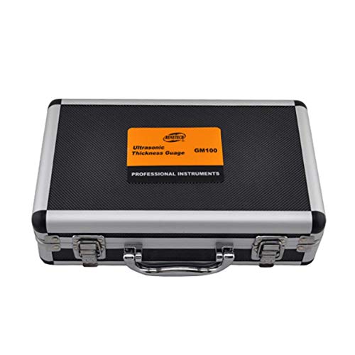Medidor de espesores ultrasónico digital LCD, rango de medición 1,2-225 mm, velocidad del sonido 1000-9999 m/s para acero, aluminio, cobre, vidrio, plástico, etc. miniatura 6