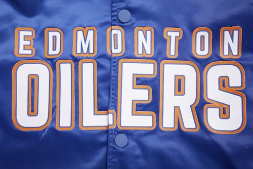 Chaqueta de satén Pro Standard NHL Classic Azul Dodger talla L para hombre 7