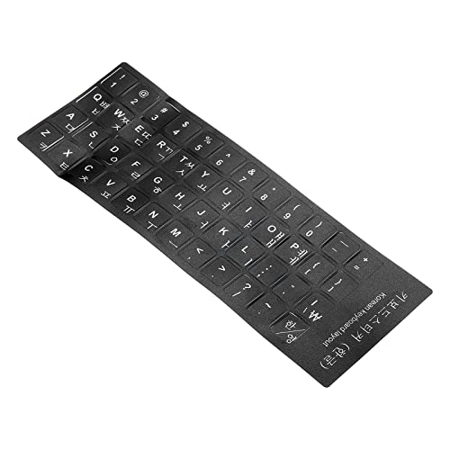 Adesivi Per Tastiera Layout Russo, 2 Pezzi, Caratteri Bianchi Su Sfondo Nero, In PVC Morbido E Impermeabile, Per Notebook E PC Desktop, Ripristino Lettere Sbiadite