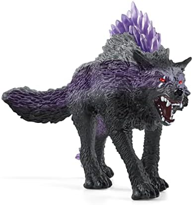 Schleich Eldrador Creatures, Mythical Creatures Toys for Boys and Girls, Shadow Wolf Action Figure, Ages 7+