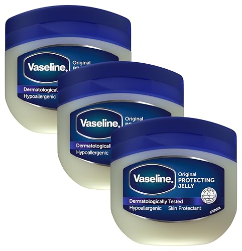 Vaseline Original Pure Petroleum Jelly, 50ml, 100746803 (Pack of 3)