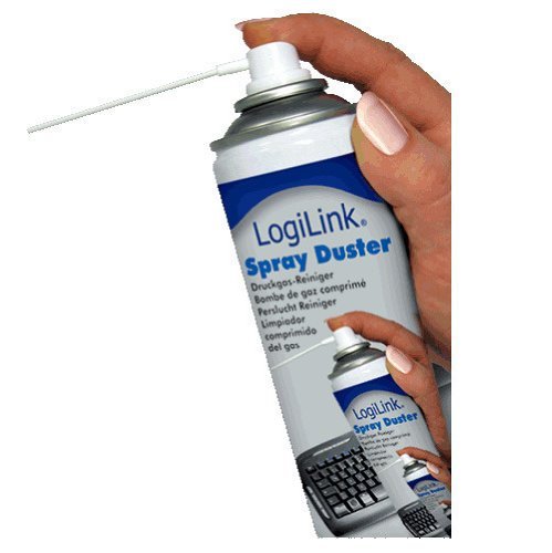 LogiLink RP0001 Druckluftspray 400ml 10 Dosen